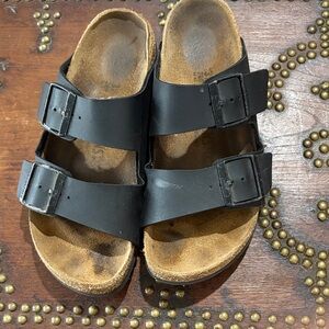 Birkenstock Black Double Strap Sandals